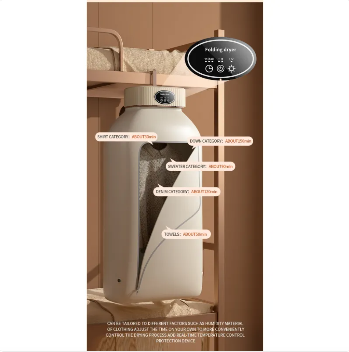 Portable Foldable Clothes Dryer
